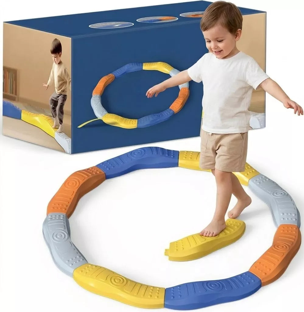 „WOOPIE“ modulinis pusiausvyros takelis – sensorinis takas „Circle“